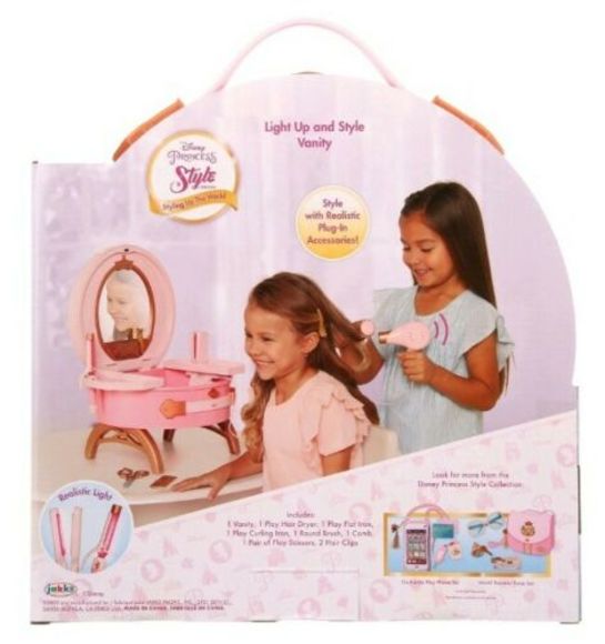 Disney Princess Style Collection Light Up & Style Vanity Set NIB Last One! - Picture 2 of 10